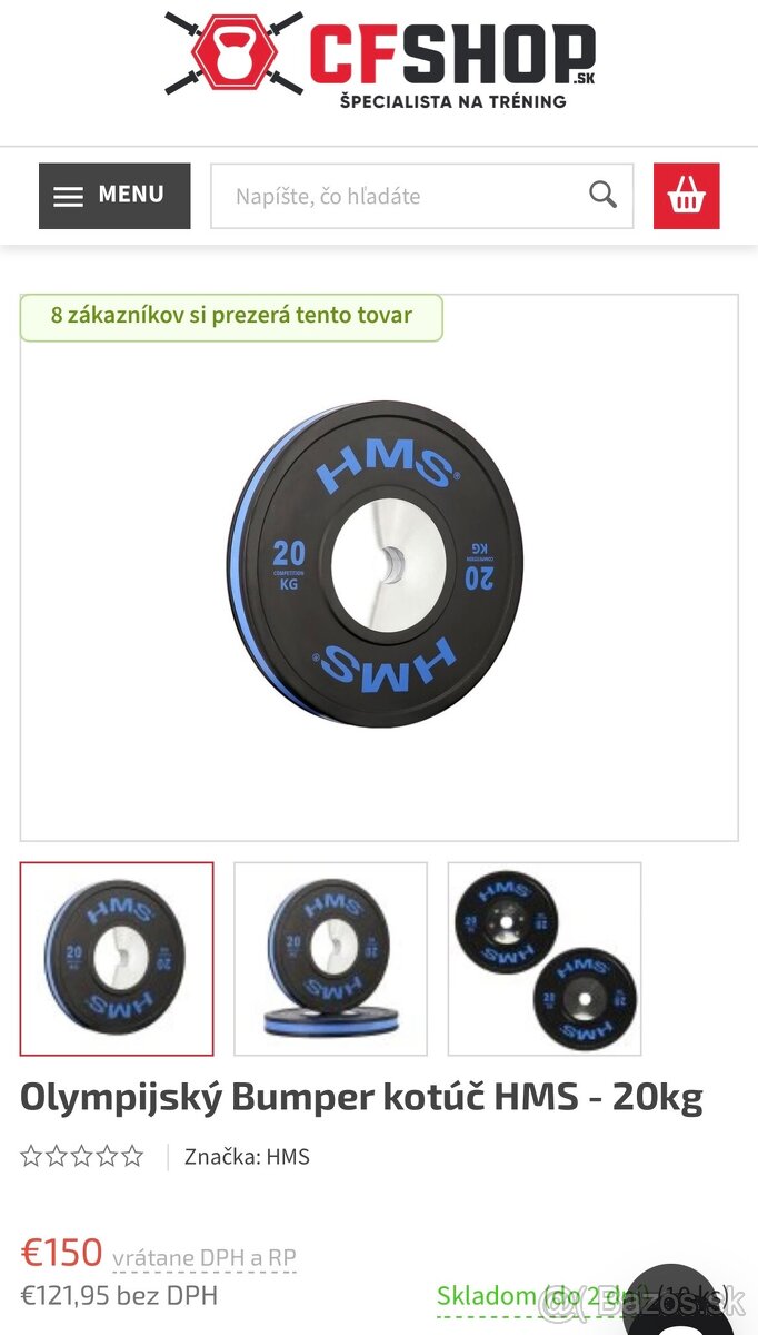 Olympijské bumper kotúče - 4