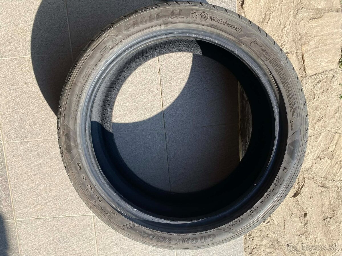 Letné pneumatiky GOOD YEAR Eagle F1 Run flat R19 - 4