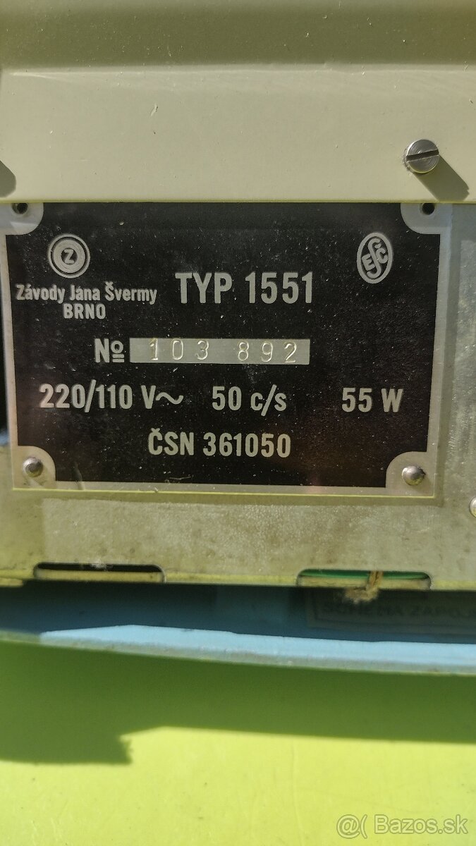 Predám elektrický písací stroj consul. - 4