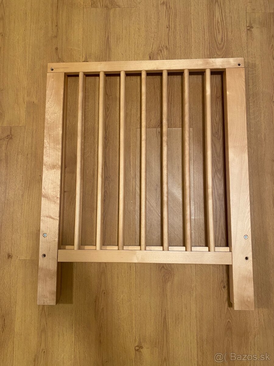 Detská postieľka Gulliver Svetlohnedá 124x66x80 - 4