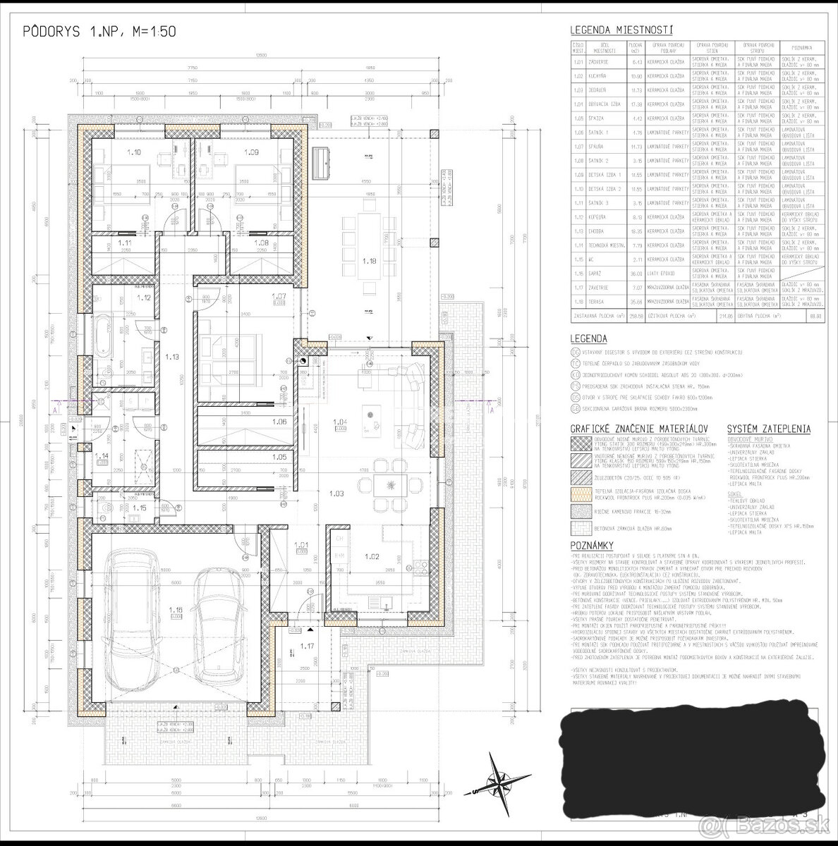 NA predaj 4 izbová NOVOSTAVBA s dvojgarážou HURBANOVO - 4