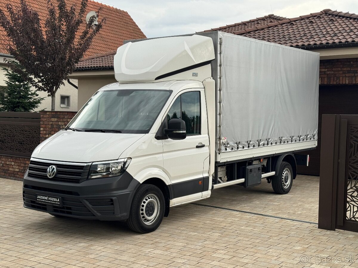 Volkswagen Crafter plachta 8paliet,130kw,Ťažné zariadenie - 4