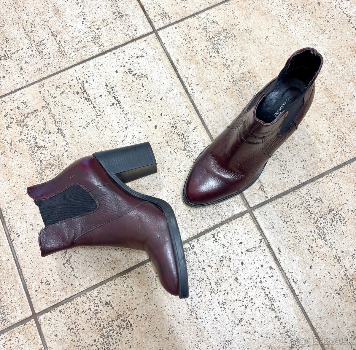 Dámske kožené topánky - 4