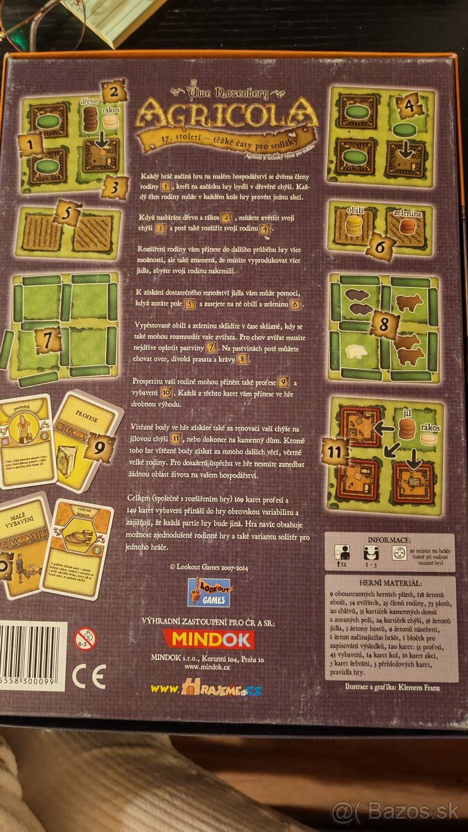 Spoločenská hra Agricola - 4