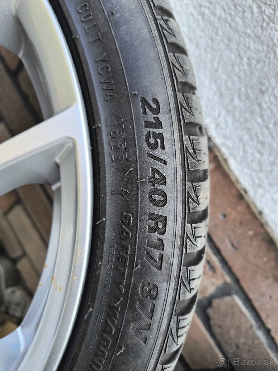 Zimná sada Borber 5x100r17 et40 - 4