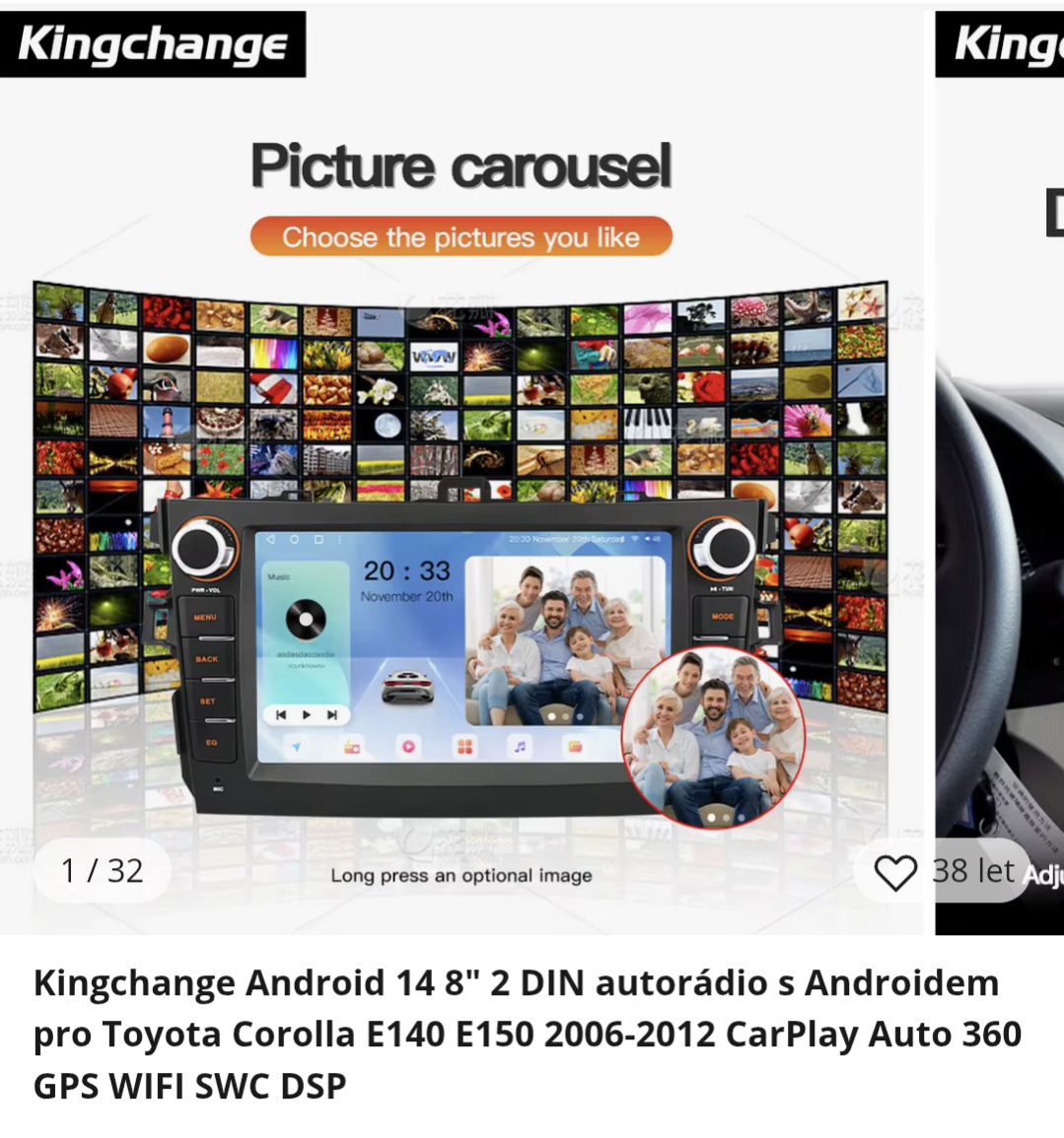 2din kingchange android 14 toyota corola b15 - 4