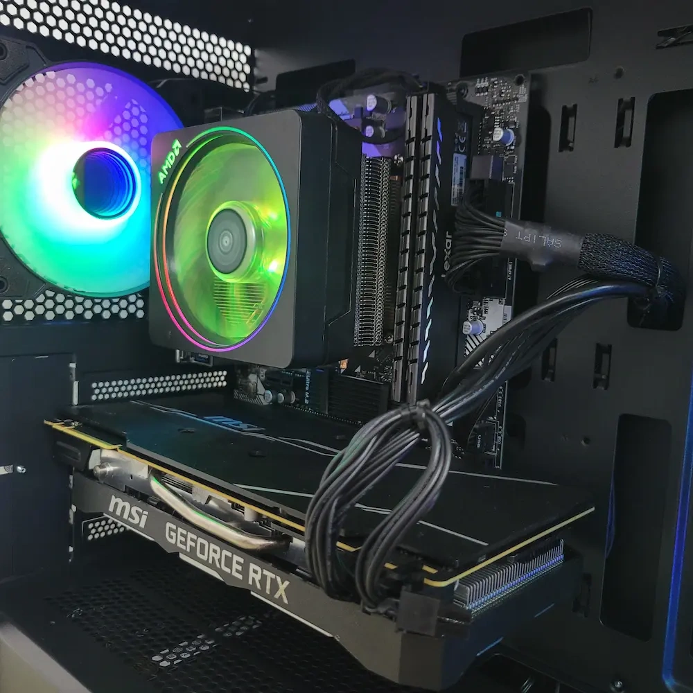 Herný počítač ryzen 3600 RTX2070 16GB 512GB 650W - 4