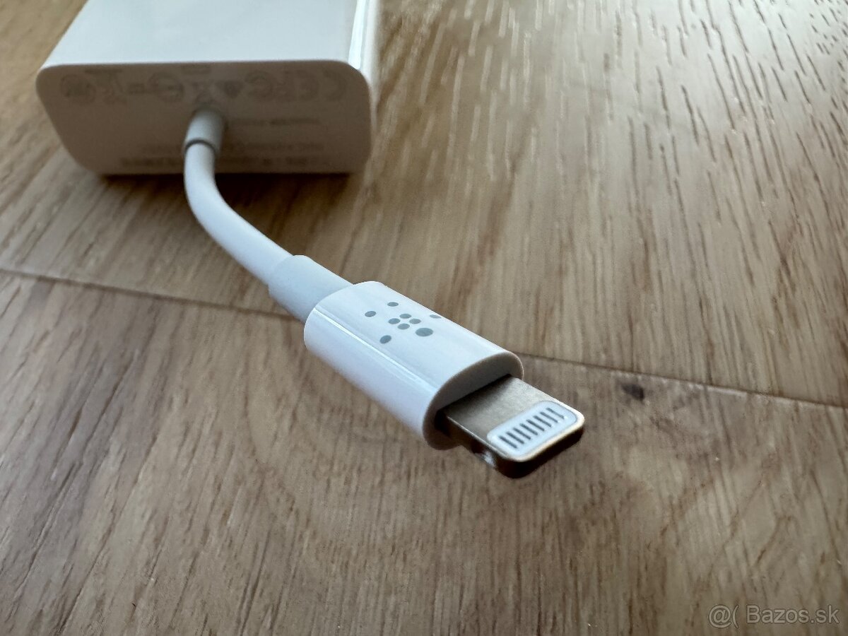 Belkin Lightning Ethernet adaptér – priamo pre iPad/iPhone - 4