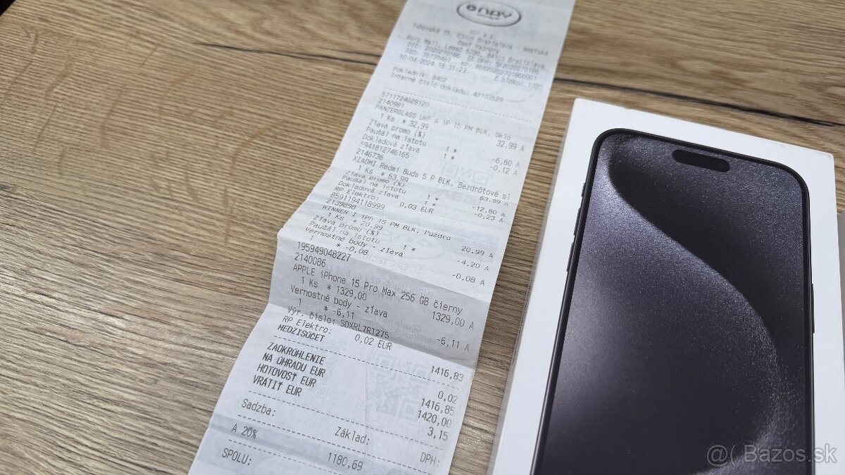 Apple iPhone 15 Pro Max 256GB Black Titanium - 4