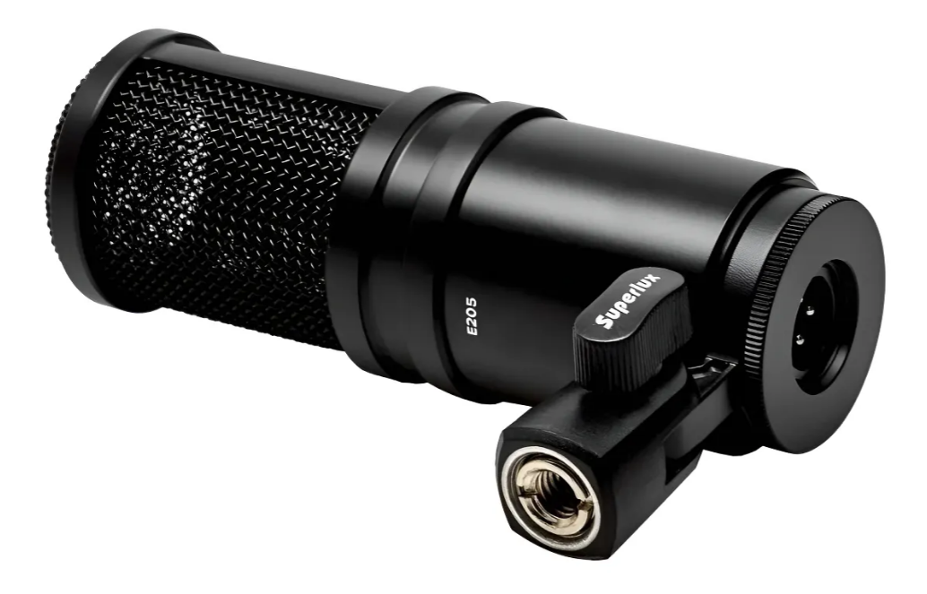Štúdiový kondenzátorový mikrofón SUPERLUX E205 - 4