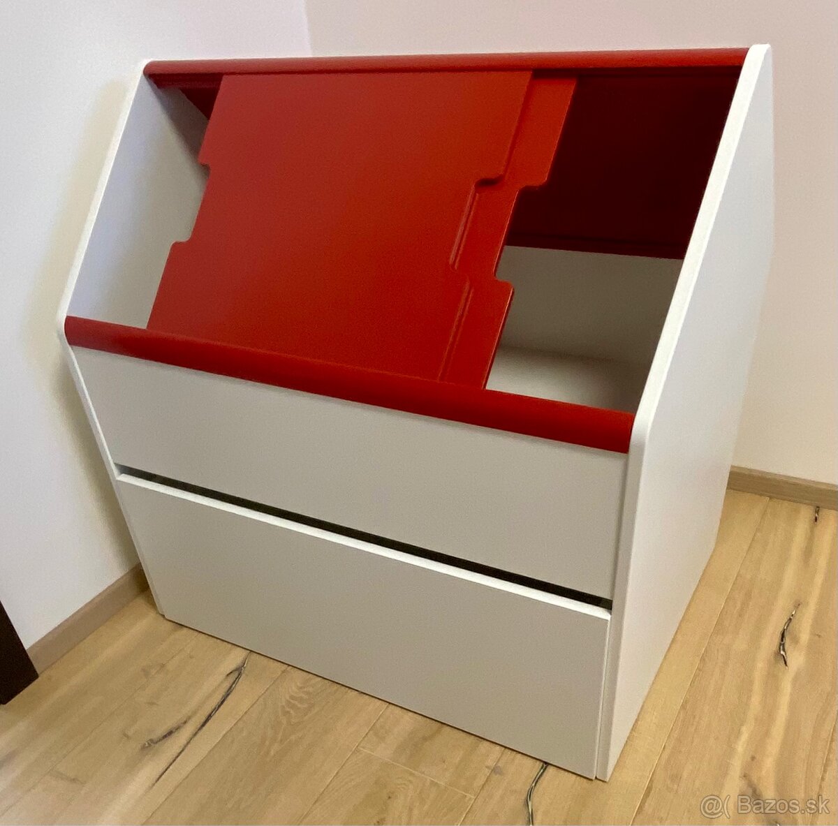 Domček nový IKEA VITBJOERN, skrinka na hračky - 4