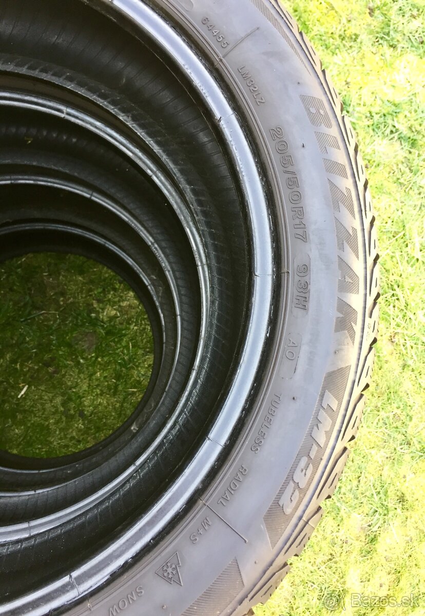 205/50 r17 zimné Bridgestone 93H - 4