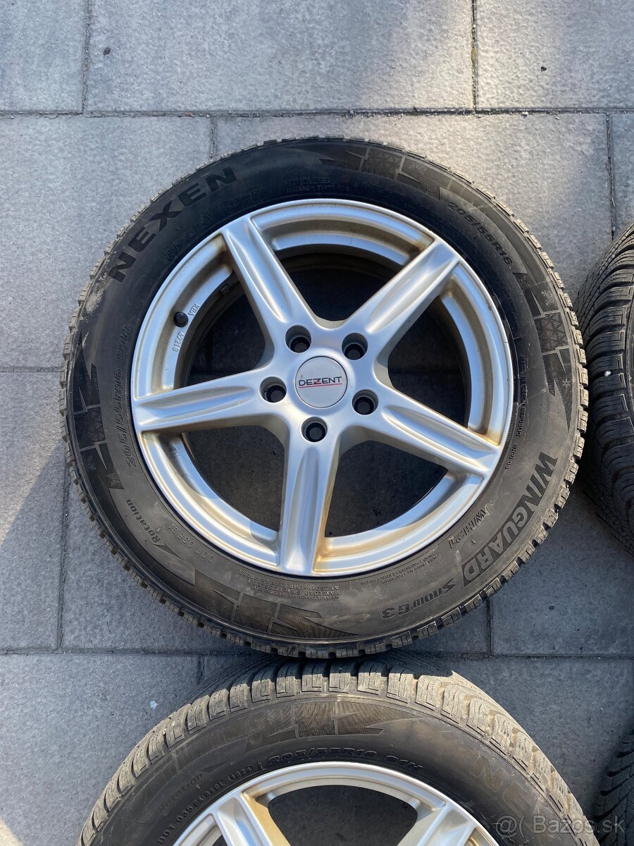 Elektróny 6,5Jx16 Dezent - 4