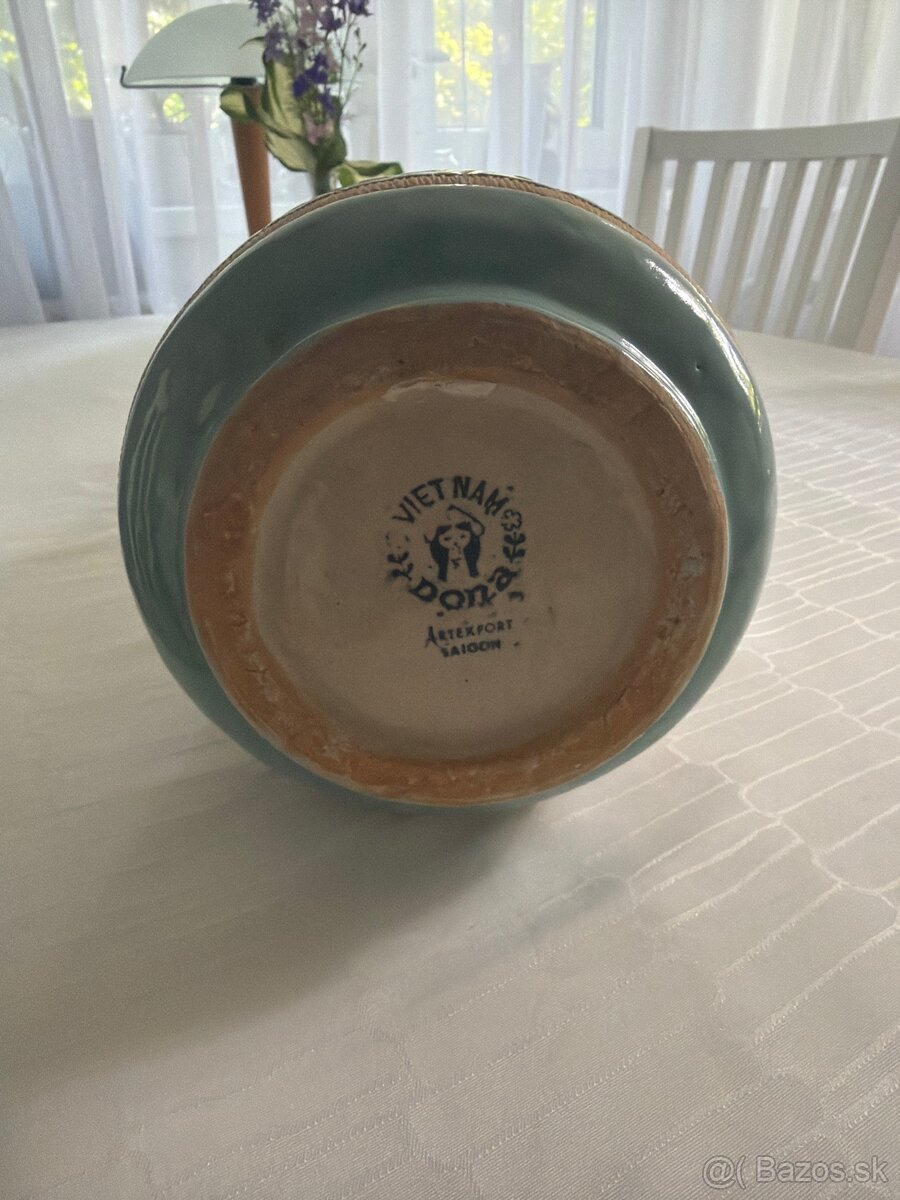 BIEN HOÀ ART DECO CERAMIC VASE - 4