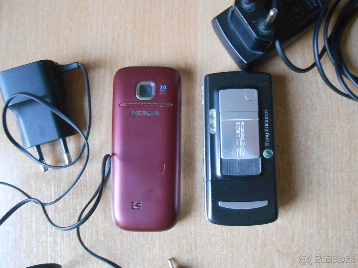 tlačítkový mobil NOKIA 2730 a SONY Ericsson - 4
