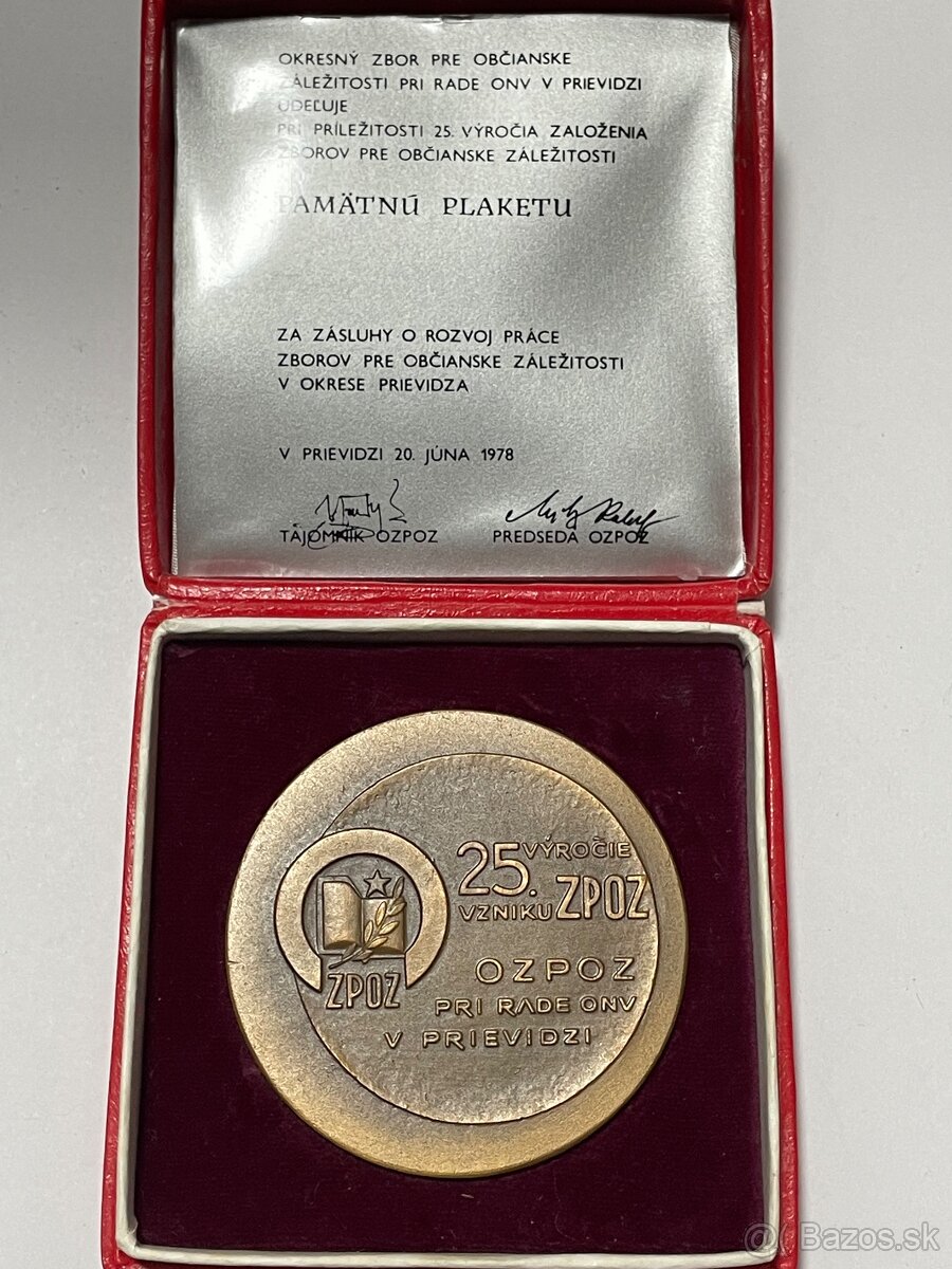 Plakety/medaile (9) - 4