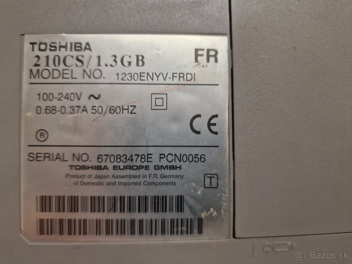 Toshiba Satellite 210CS retro laptop - 4