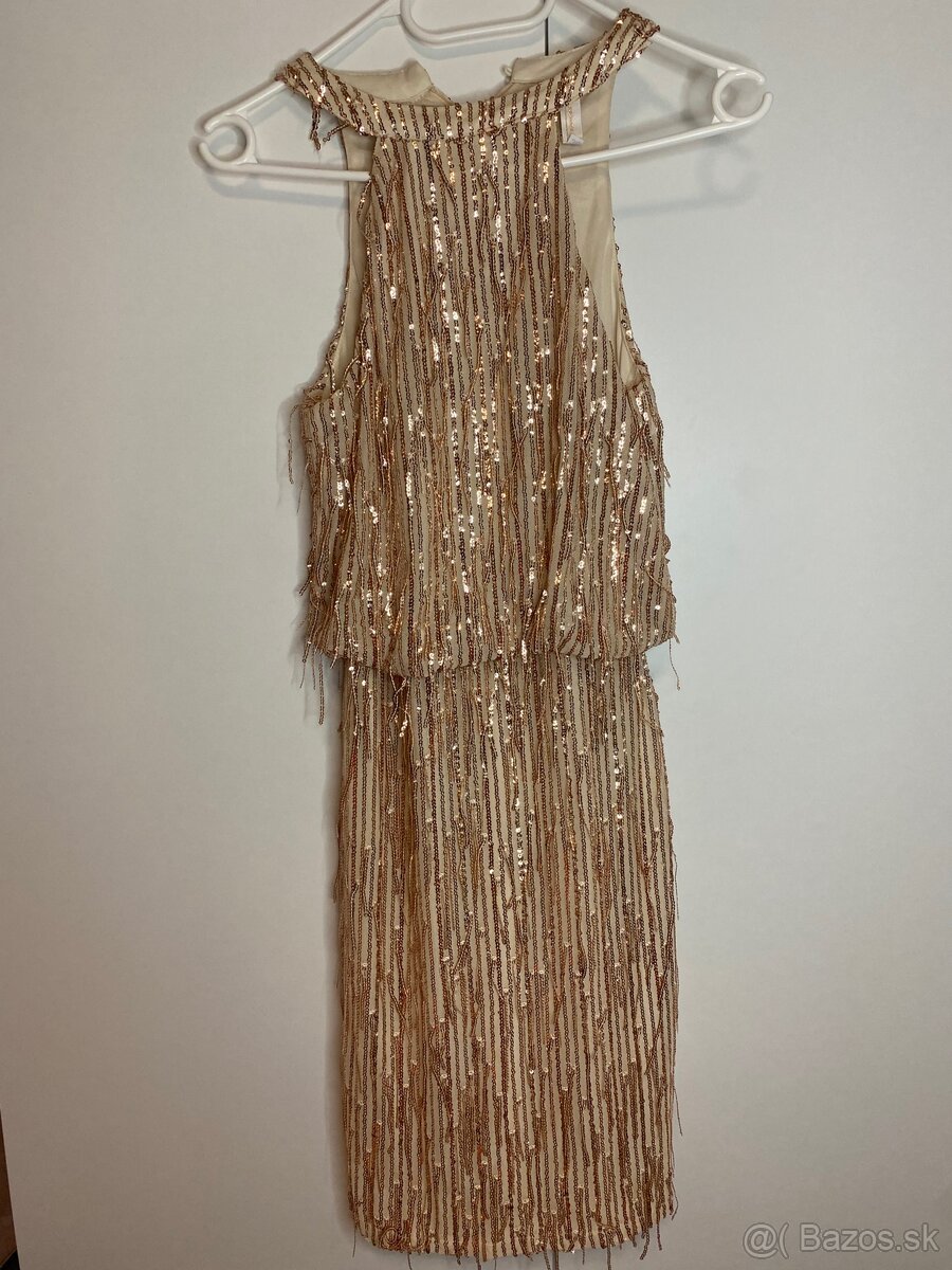 Krátke spoločenské šaty, veľ. S - 4