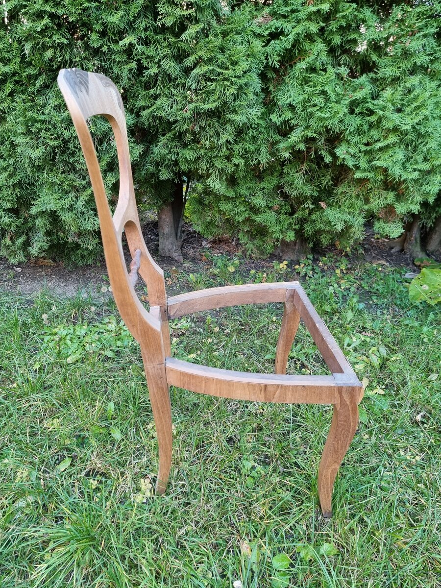 Biedermeier stolička - 4