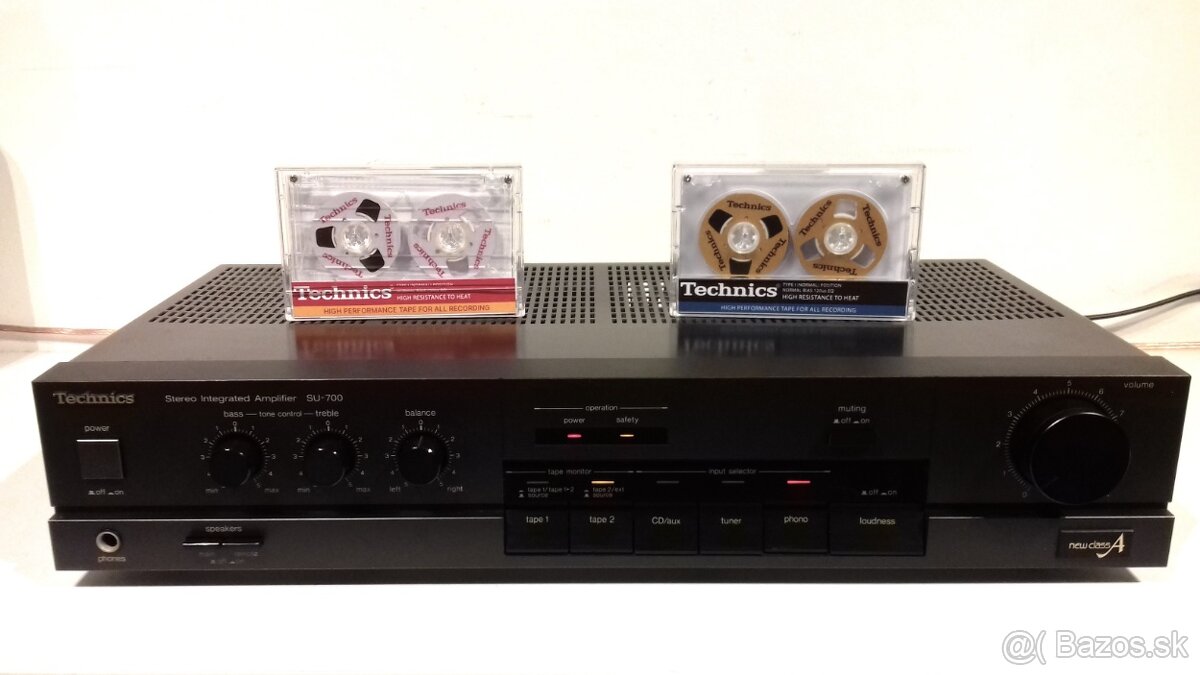 ClassA = 360W zosilnovac TECHNICS SU-700, vyroba Japan, AZ02 - 4