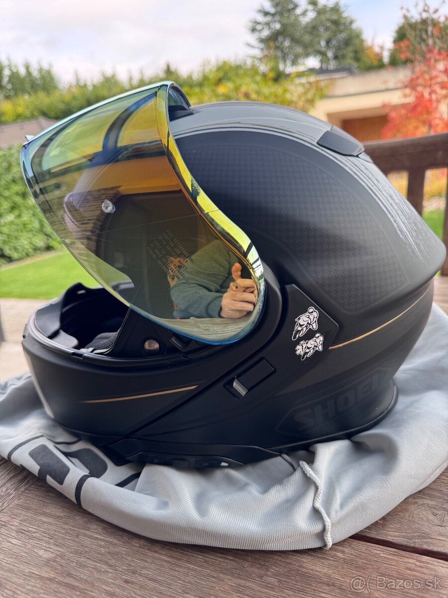 Shoei Neotec 3 Satori + interkom SLR 3 - 4