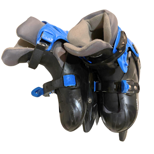 Detské korčule WORKER Blue Fairy – nastaviteľné (veľ. 29–32) - 4