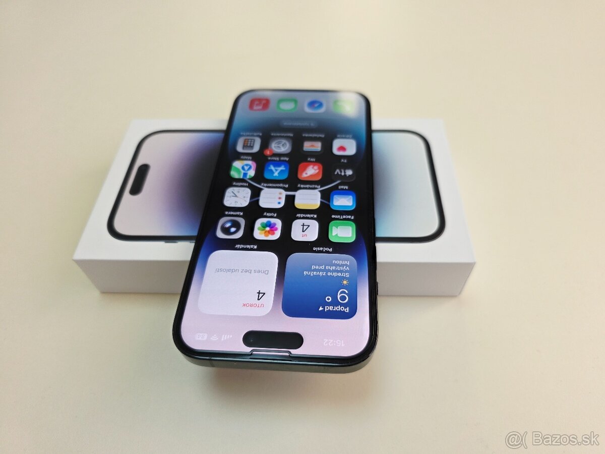 APPLE IPHONE 14 PRO 128GB BLACK TOP STAV - 4