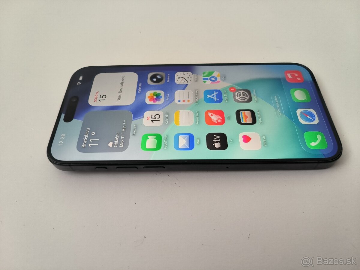 apple iphone 15 PRO MAX 512gb Black Titanium / Batéria 93% - 4