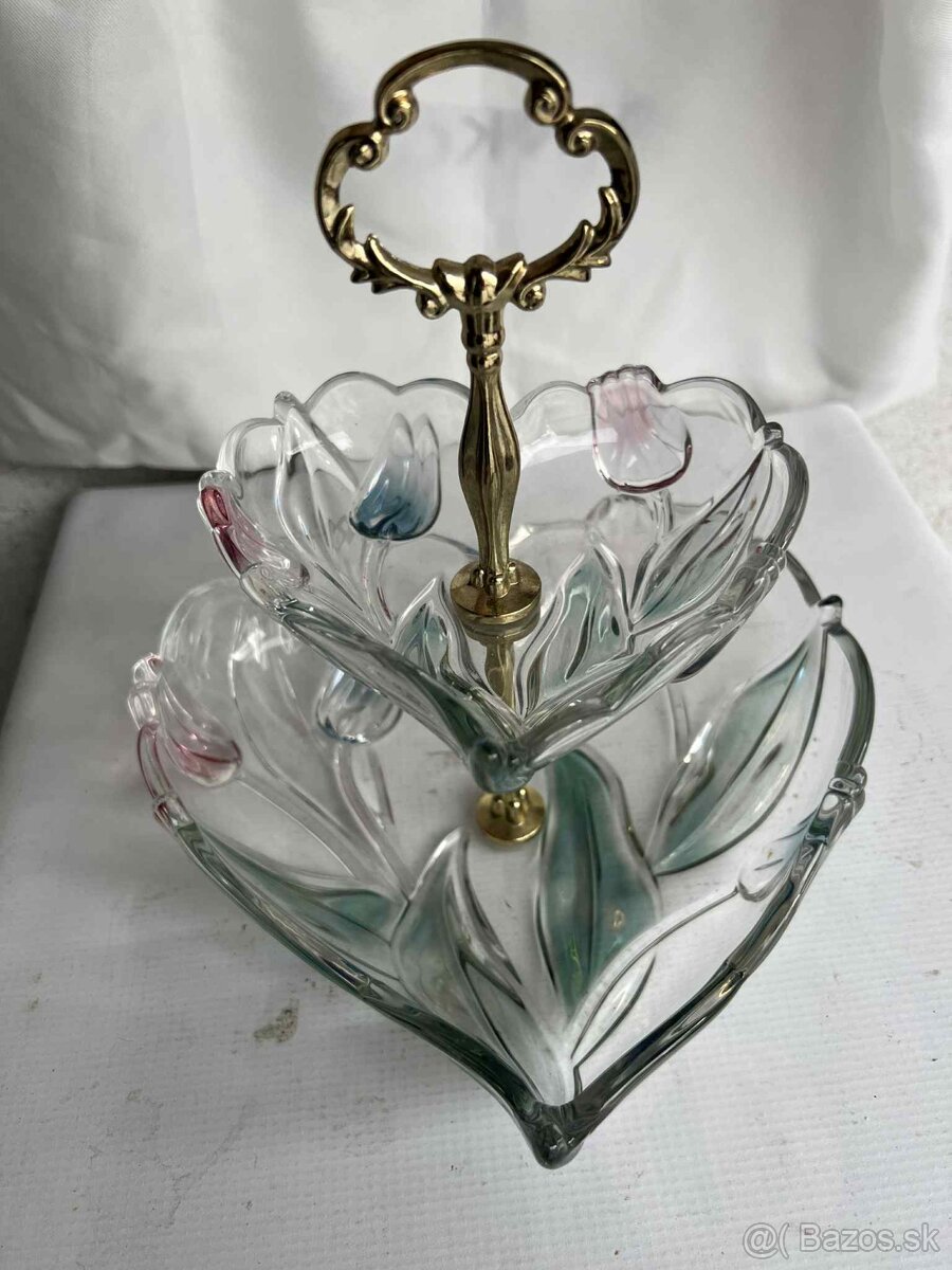 Etazer na zakusky kolace v tvare srdca vianoce - 4