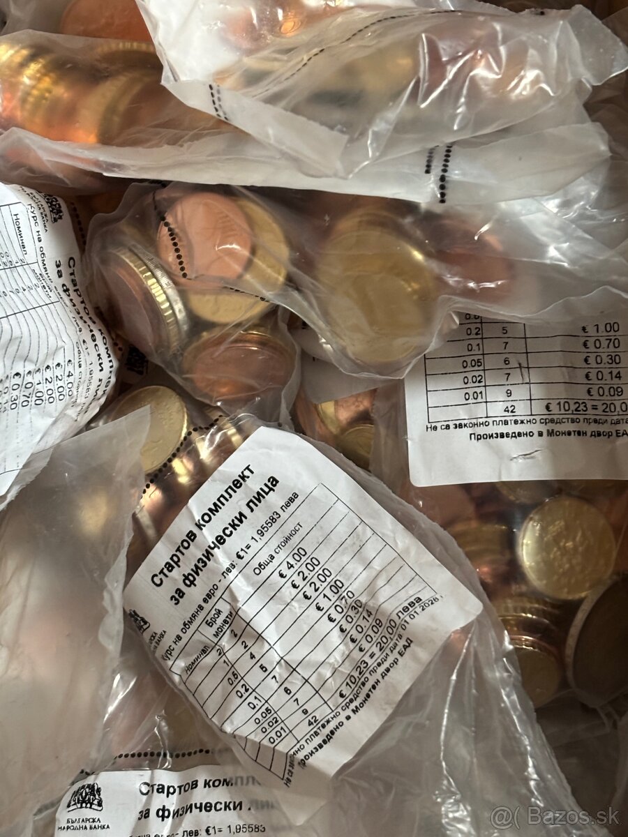 Sada eurominci Bulharsko 2026 - ihned k odberu - 4