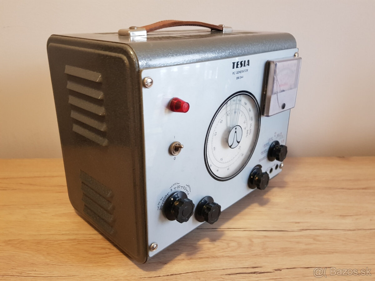 RC generátor Tesla BM 344 – pôvodný stav + návod - 4