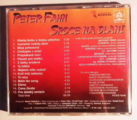 Retro Ľudové CD - Mix - Cz, Sk - 4