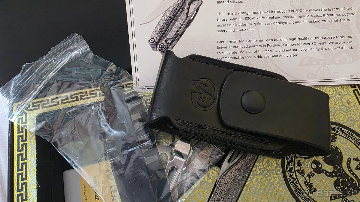 Predám Leatherman Charge TTi limited edition - 4