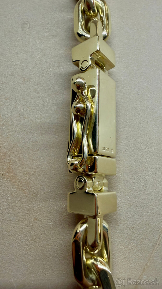 Zlata retiazka anker pilka 14k 585/1000 216,39g - 4