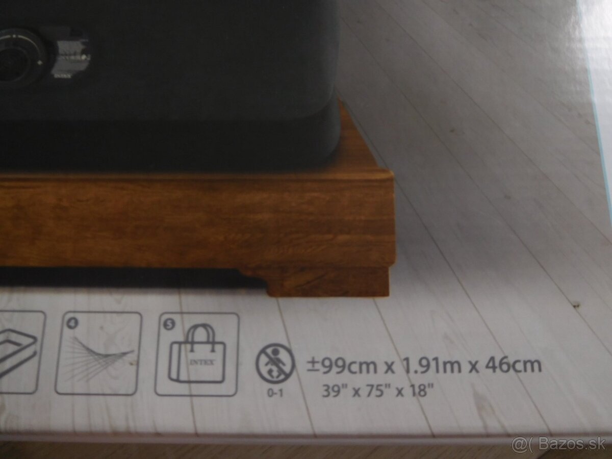 Nafukovacia posteľ, NOVÁ-TOP TOP stav, - 4