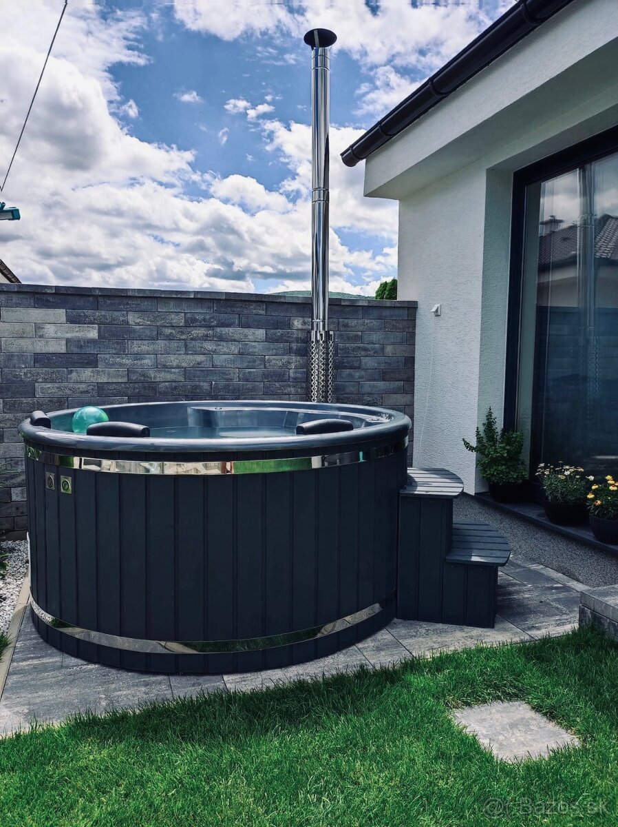 Kúpacia kaďa s príslušenstvom, kúpací sud, jacuzzi, vírivka - 4