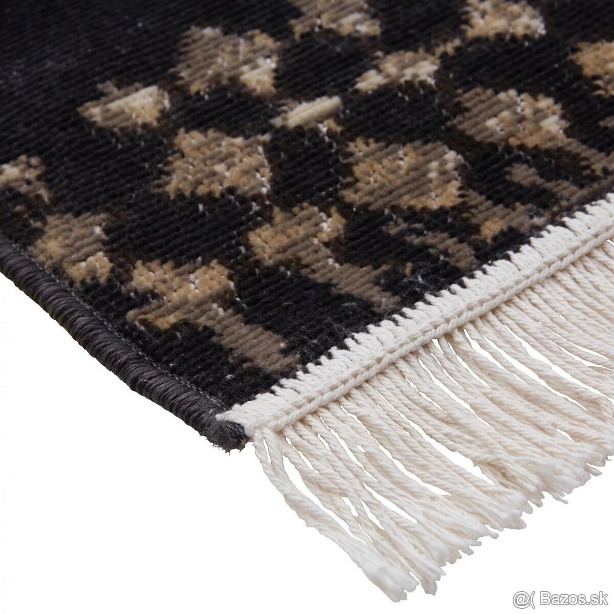 Predám nový, nerozbalený koberec antracit/krémová 120x170 cm - 4