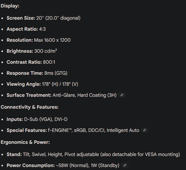 LG Flatron L2000CP - 4