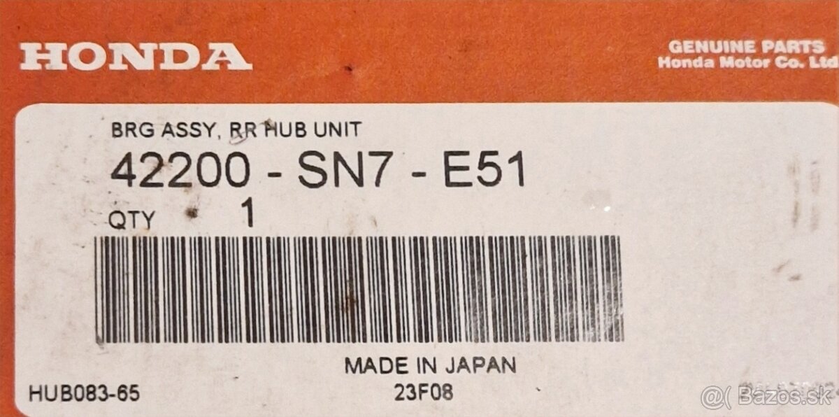 Honda zadný náboj - 4
