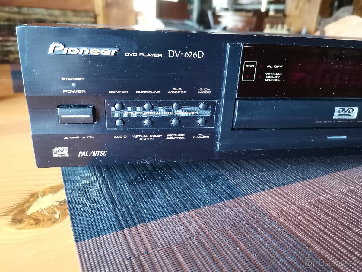 DVD PREHRÁVAČ PIONEER DV-626D - 4