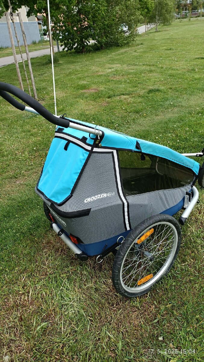 Cyklovozík Croozer Kid for 1 ODPRUŽENÝ - 4