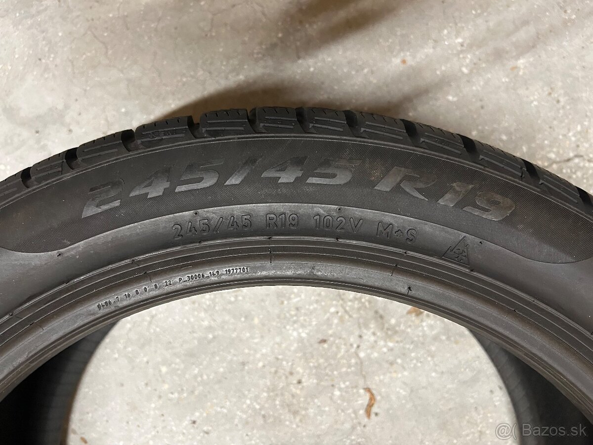 ZIMNÉ PNEU 245/45 R19 (DOT 2522 a 3523) - 4