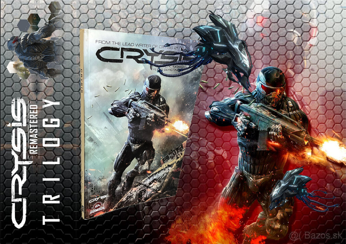 CRYSIS REMASTRED trilogy PS4 + FIGURE ALCATRAZ 2 LED - 4