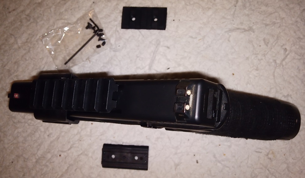 RIS montáž pištol airsoft - 4