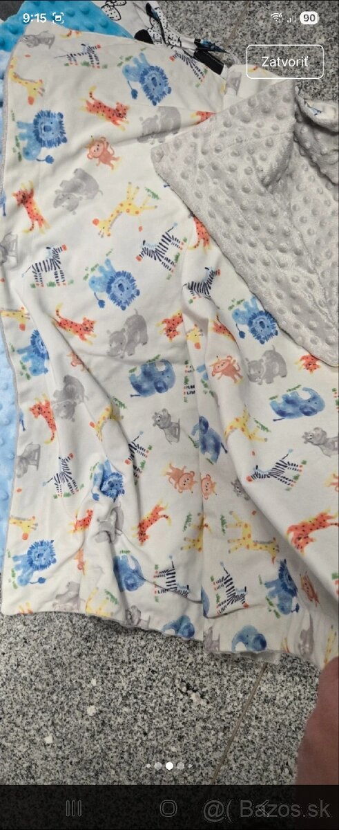 Predám hniezdo mantinel do postieľky 3xdeka - 4