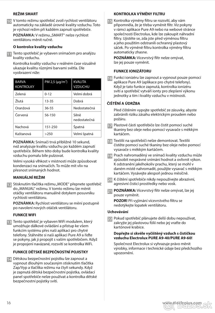 Čistička vzduchu Whirlpool Pure A9 - 4
