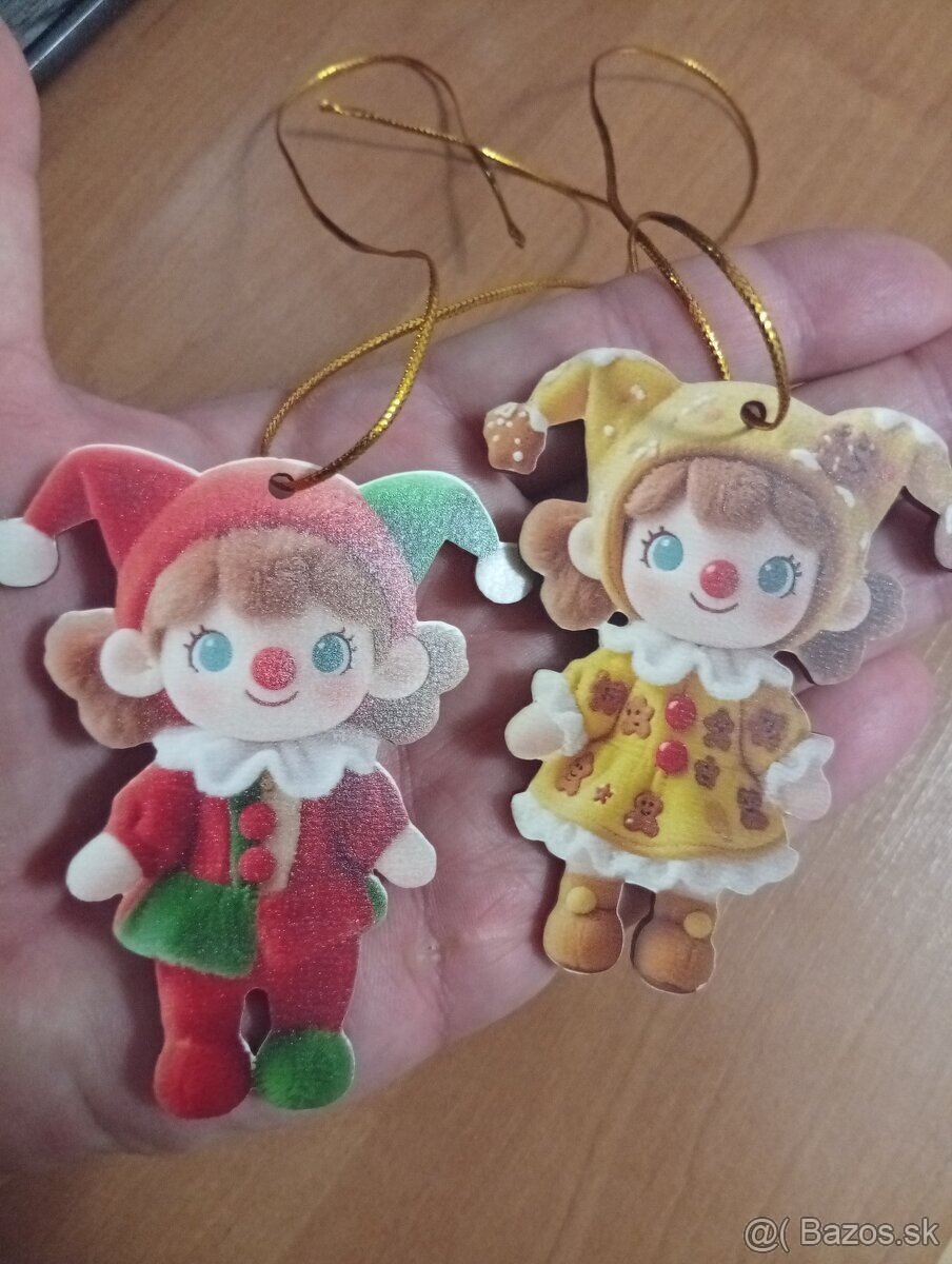 NÁDHERNÉ OZDOBY NA STROMČEK.. Ručná výroba - 4