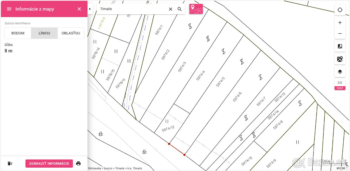 Predaj pozemku v Tlmačoch - 4