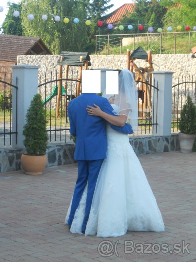 Svadobne saty velkost 38-42 - 4