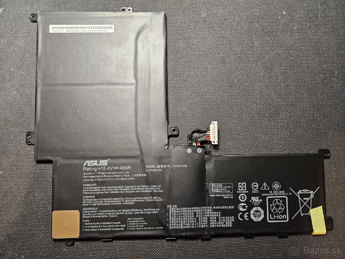 ASUSPRO b9440u na náhradné diely ND i7 7.gen - 4